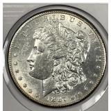 1887-S Morgan Silver $1 About Uncirculated CH AU