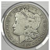 1903-S Morgan Silver $1 Good G