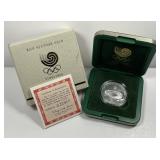 KOREA: 1987 Silver 5000 Won Seoul Olympics