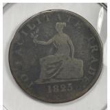 JAMAICA: 1825 Penny Facilitate Trade Token