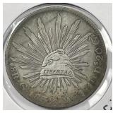 MEXICO: 1832-Go MJ Silver 8 Reales