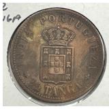 INDIA: 1901 1/2 Tanga Portuguese Issue