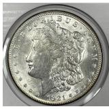 1921-S Morgan Silver $1 Brilliant Uncirculated BU