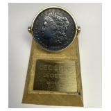 Decision Flipper with 1880 Morgan Silver Dollar