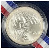 2012 Star Spangled Banner Silver UNC Dollar