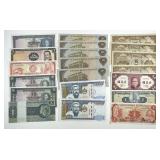 WORLD: Assortment 20 Uncirculated Currency Notes