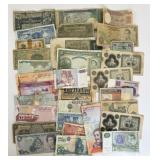 WORLD: Thirty Currency Paper Money Notes #3
