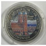 UGANDA: 1994 1000 Shillings Famous Places Munich