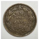 Civil War Token Army & Navy Federal Union