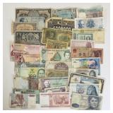 WORLD: Thirty Currency Paper Money Notes #1