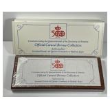 1992 Caravel Bronze 500th Columbus Medal Set