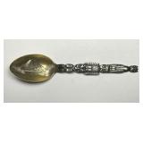Mt. Rainier Seattle Totem Pole Sterling Spoon