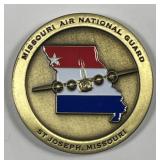 MISSOURI AIR NATIONAL GUARD Challenge Coin Medal