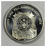 1974 VFW 75th Ann Citizen Soldiers Sterling Medal