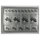 2018 Canada Maple Leaf 2 Oz Flex Break Away Bar