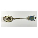 Queen Wilhelmina Netherlands 800 Silver Spoon