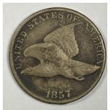 1857 Flying Eagle Cent Good G