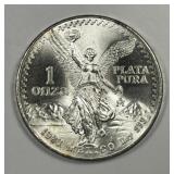 MEXICO: 1983 Silver Libertad BU