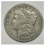 1898-S Morgan Silver $1 Sharp Fine F+