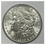 1900 Morgan Silver $1 Uncirculated UNC details