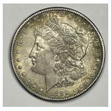 1889-S Morgan Silver $1 About Uncirculated AU