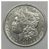 1889-O Morgan Silver $1 Extra Fine XF details