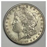 1897-S Morgan Silver $1 About Uncirculated AU