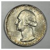 1953-D Washington Silver Quarter Uncirculated BU