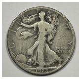 1923-S Walking Liberty Silver Half Good