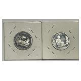 Pair 2003-Silver Proof State Quarters PRF