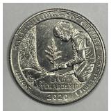 2020-W Marsh Billings Washington Quarter AU