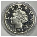 2000 Norfed $10 Liberty Currency 1 oz Silver .999
