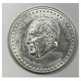 1980 Edward Harwood Sound Banking 1 oz Silver