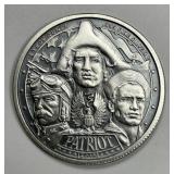 2019 Patriot Medallion 1 oz .999 Silver