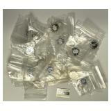 Lot 33 Silver 1g Presidential Series Mini-medals