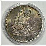 Vintage Seated Liberty Style 1 oz .99 Silver Round