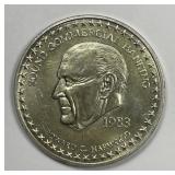 1983 Edward Harwood Sound Banking 1 oz Silver