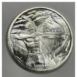 2021 "The Hunter" 1 oz .999 Silver Art Round