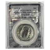 2019-D Apollo 11 50th Commem Half PCGS MS70