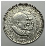 1952 Washington-Carver Commem Silver Half AU