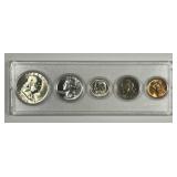 1963 Year Set with 5 Uncirculated Coins