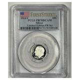 2014-S Roosevelt Silver Proof Dime PCGS PR70 DCAM