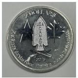 CANADA: 2015 $2 Silver 1/2 oz Devils Brigade BU