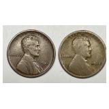 1913-D Lincoln Wheat Cent Pair