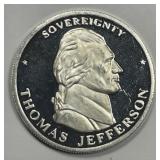 1998 Liberty Lobby 1 oz .999 Fine Silver Art Round