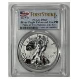 2019-W Pride/Nations Silver Eagle PCGS Rev PR69
