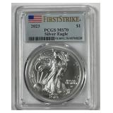 2023 Silver American Eagle PCGS MS70