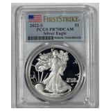 2022-S Proof Silver American Eagle PCGS PR70 DCAM
