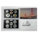 2018 San Francisco Mint Silver Reverse Proof Set