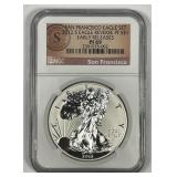 2012-S Silver Eagle Reverse Proof NGC PF69